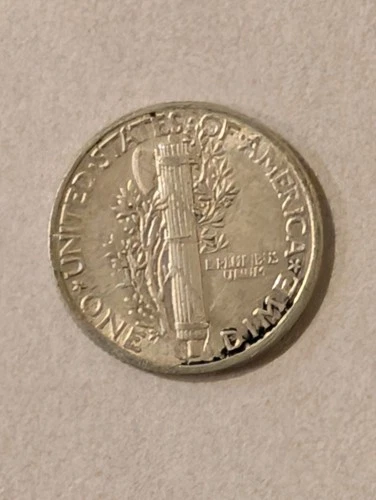 1945 Mercury Dime Ef Au 90  Per Cent Silver