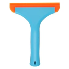Squeegee 6 Inch Water Blade Shower Squeegee for Window Glass Door, Blue