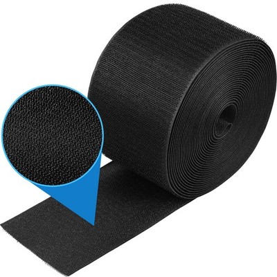 Extra Long Floor Cord Cover, 24.6 ft x 3 in Carpet Cable Cover Strip, Reusabl...