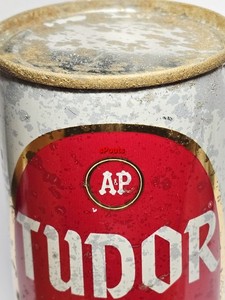1960 A&P FLAT TOP! TUDOR BREWERY LTD CHICAGO ILLINOIS RED GOLD PILSNER BEER CAN