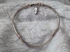 Pandora Sterling Silver 925 Charm Bracelet with Lobster Clasp 7.5 in. Iconic