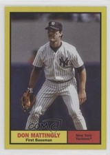 2024 Topps Archives 1961 Topps Yellow Foilboard Don Mattingly #17 h0s