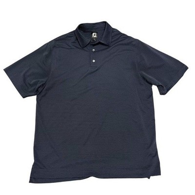 Footjoy micro print polka dot golf performance polo men's XL
