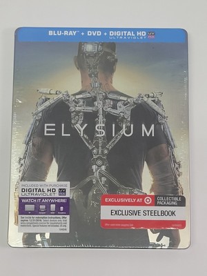 NEW Elysium SteelBook Blu-ray DVD [2013] Target Exclusive
