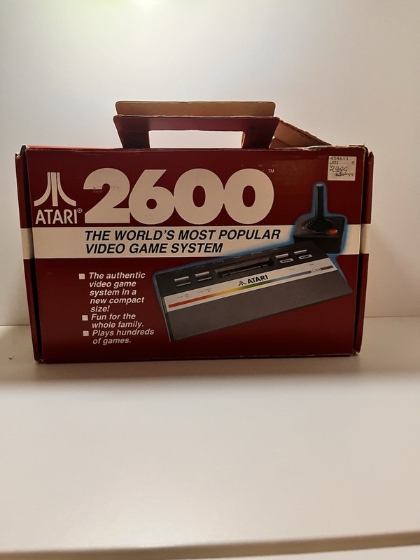 Atari 2600 Rainbow Console 1987 Retro Gaming Atari Jr. Untested In Box