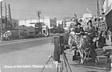 Tijuana B C Mexico~Camera on Tripod-Studio Scene~1951 RPPC Real Photo Postcard