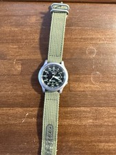Seiko 5 Sports Mens Black Watch - 7S26-02J0