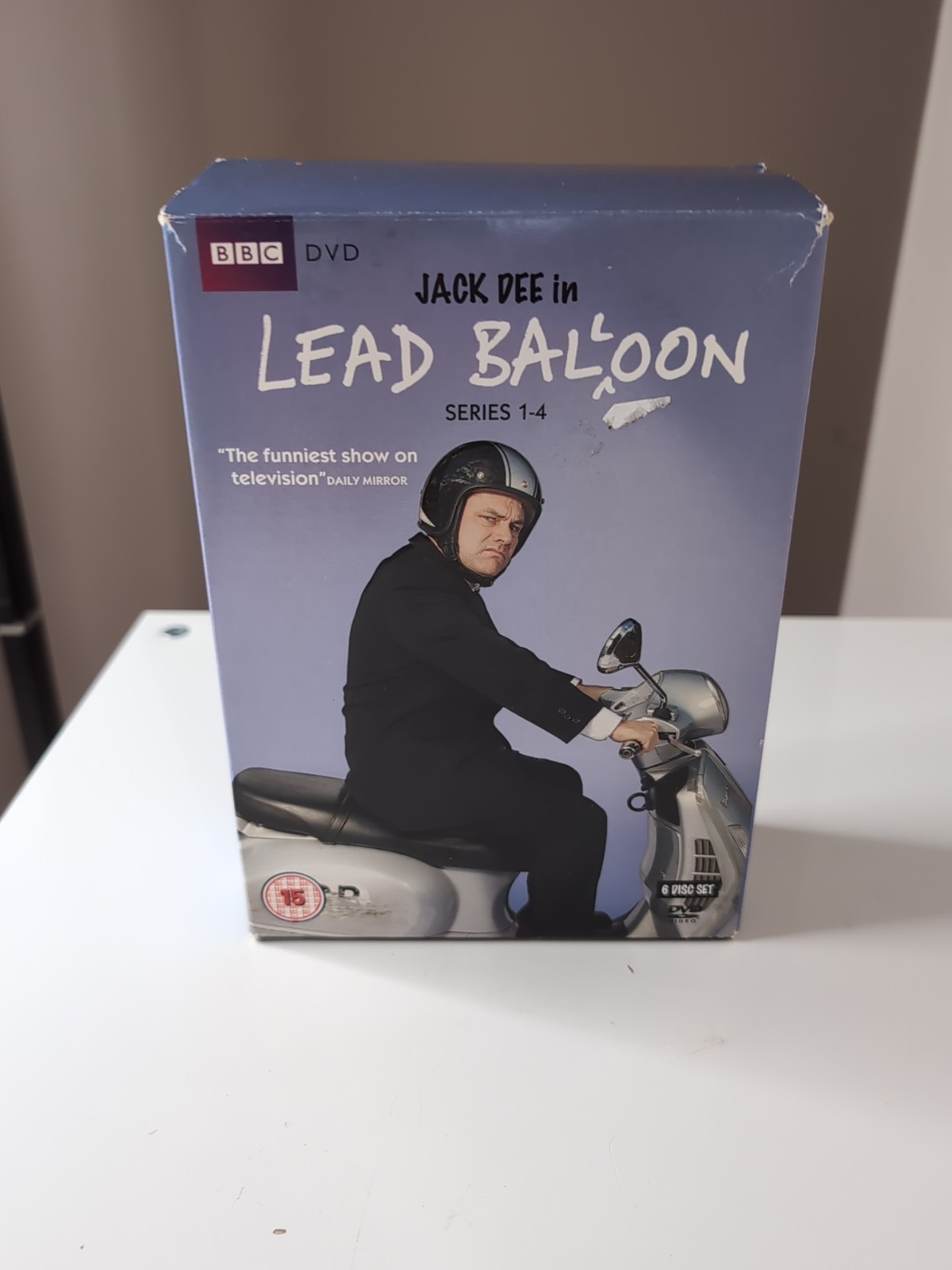 Lead Balloon Series 1-4 DVD Box Set Complete Collection Jack Dee Ex Condition