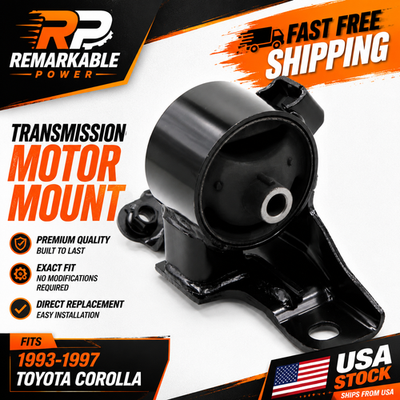 #ad #ad 1993 1997 Toyota Corolla 1.6L 1.8L 3 SPEED. A6258 Transmission Motor Mount New $27.46