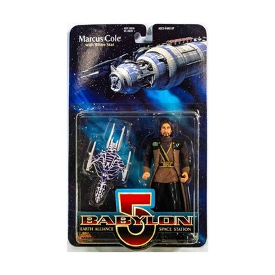 Exclusive Premiere Babylon 5 Toy Marcus Cole w/White Star #2 New