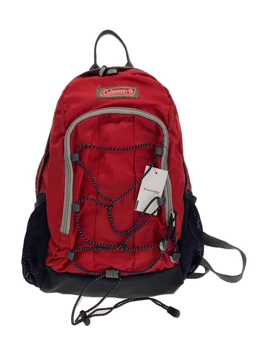Coleman Backpack -- RED Plain - image 1
