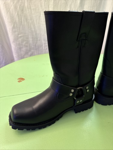 Dream Apparel Biker Pull On Boots DA-BTM8005 - Picture 2 of 10