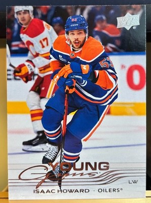 Isaac Howard - Oilers: 2025-26 Upper Deck Series 2 - Young Guns  #469 (RC)