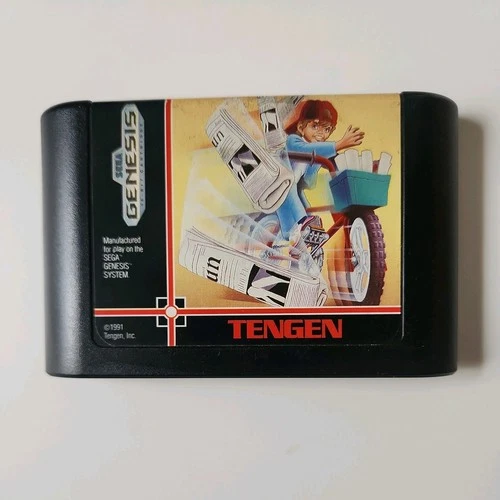 PaperBoy Paper Boy (Sega Genesis) Cartridge TESTED WORKING