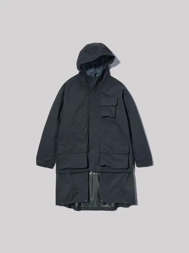[Mint] GU x Engineered Garments Padded Shell Parka Navy Size S Tags * From JAPAN - product listing photo