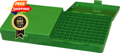 MTM Ammo Box 200 Round Flip-Top 40 10mm 45 ACP 1 Count (Pack of 1), Green