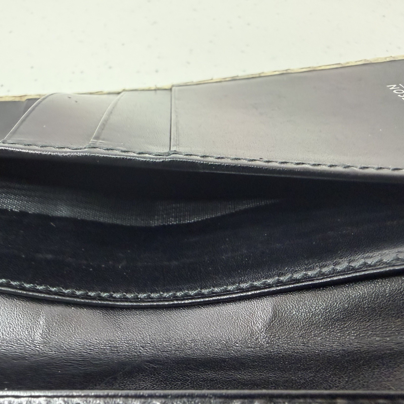 Lambertson Truex Python / Snake Leather Bifold Lo… - image 24