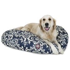 Round Pet Bed for Dogs Removable Cover