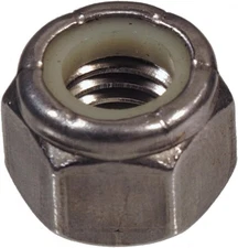 The Hillman Group 4358 7/16-20 Stainless Steel Stop Nut 7/16 inch, Silver 