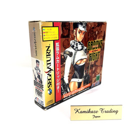 Groove On Fight Gouketsuji Ichizoku 3 Sega Saturn SS ATLUS W/ Sleeve RAM