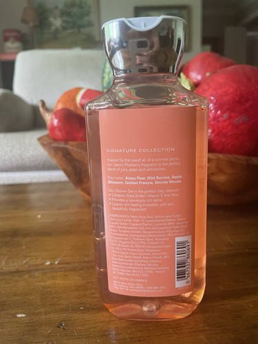 Bath Body Works Pearberry Shower Gel 10 oz BBW NEW Dicontinued Rare - Picture 3 of 5
