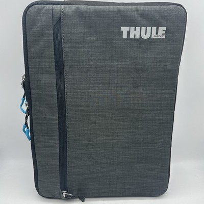 Thule 13'' Laptop Tablet Notebook Sleeve Case Heather Grey Zipper Padded Bag