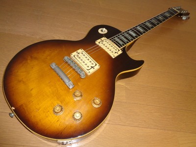 E-Gitarre Greco EG800 Standard Les Paul Typ Sunburst 1977 S/N K776417