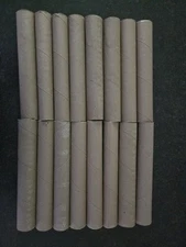 16 Cardboard Paper Towel Rolls 11" X 1.5"