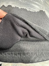 Polartec Control Fleece Fabric Charcoal Black Odor Control Made USA