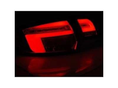 led bar tail lights black seq for audi a3 8p 5d 2008-2012 hatchback - Image 3 of 4