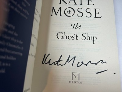 KATE MOSSE - The Ghost Ship SIGNED 1/1 Hb - 2023 - JOUBERT FAMILY CHRONICLES