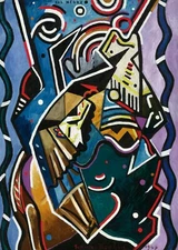 FRANCIS PICABIA Art Poster or Canvas Print "BAL NEGRET"