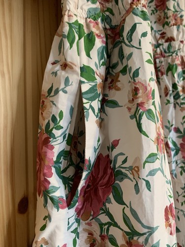 New Anthropologie Tiered Somerset Maxi Dress Floral Flowers Puff-Sleeve 2X NWT - Picture 4 of 11