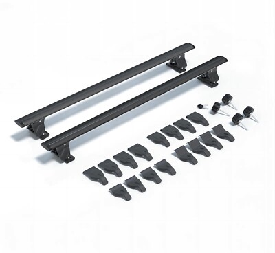 DACHTRÄGER DACHTRÄGER UNIVERSAL 130CM FÜR AUTOS ZUGELASSEN FÜR GLATTDACH