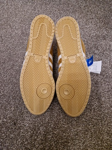 Adidas Originals Top Ten Hi Sleek Trainers Mustard Womens G42106 UK6.5 EU40 US8 - Picture 9 of 9