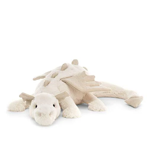 Jellycat SNOW DRAGON Soft Plush Toy - Picture 1 of 5