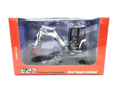Bobcat E27 Compact Excavator - Universal Hobbies 1:25 Scale Model #UH8133 New