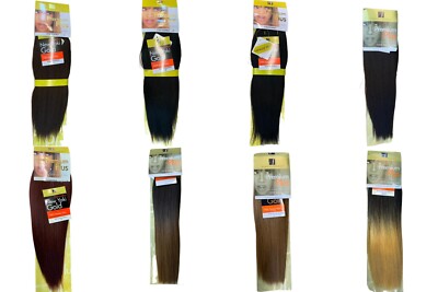 SENSATIONNEL Premium Plus Yaki 12 Zoll Weave 100% Human Hair WVG