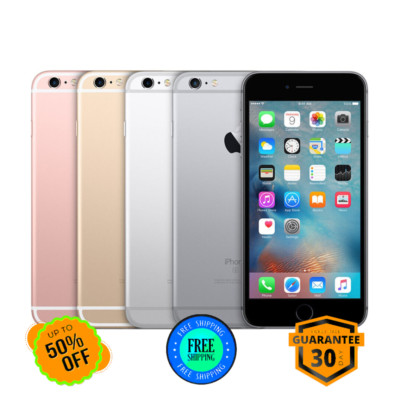 Apple iPhone 6s Plus 64GB 16GB Rose Gold / Gray Unlocked Verizon CDMA/GSM 4G