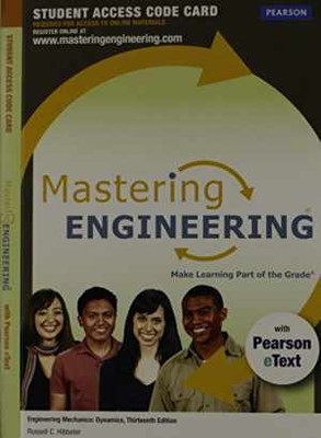 Mastering Engineering Access Card - Hardcover, by Hibbeler Russell C. - New a