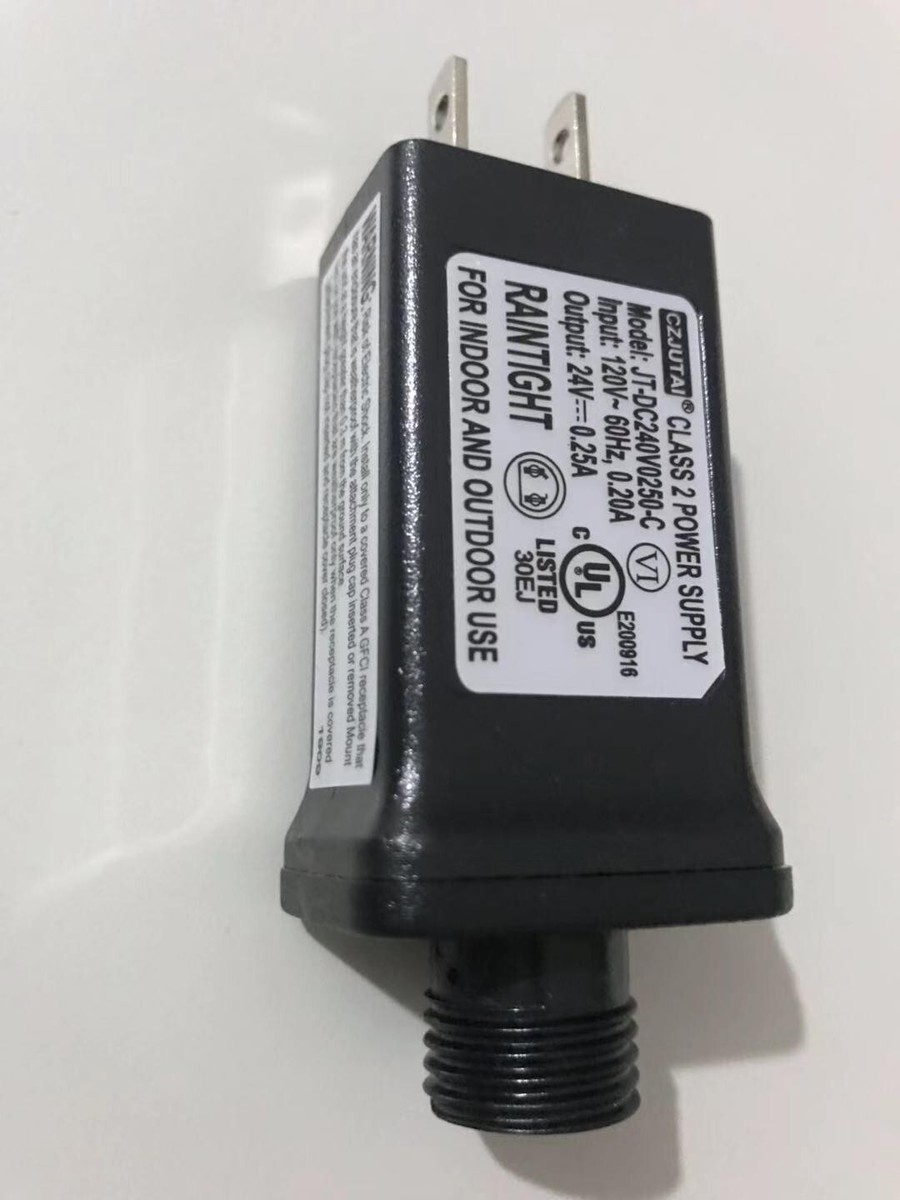 TYBEEU Class 2 Power Supply JT-DC240V0250-C UL-Listed US Plug