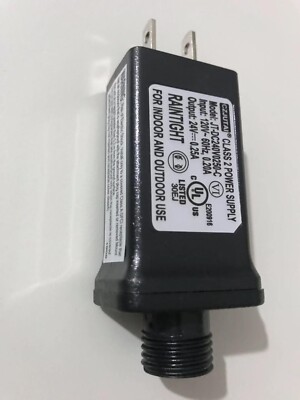 TYBEEU Class 2 Power Supply JT-DC240V0250-C UL-Listed US Plug Power Adapter