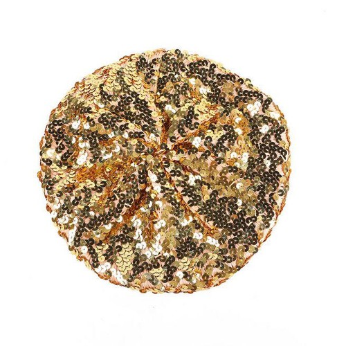 Sequin Glitter Fabric Fashion Bling Beanie Beret Hat Girl Party Disco Dance Cap - Picture 11 of 19
