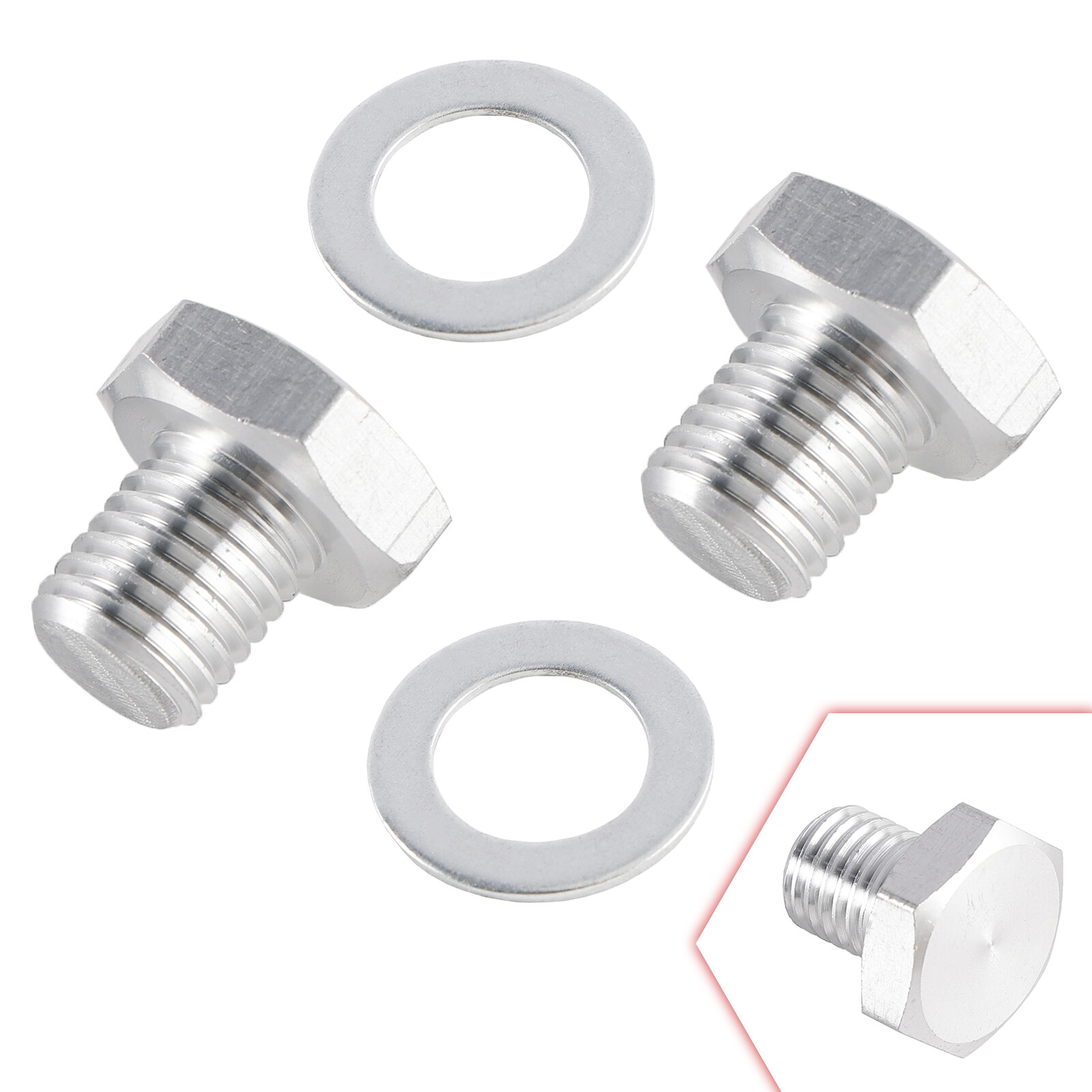 Cylinder Head Plug for Coolant Temperature Sensor Hole M12-1.5 LS1 LSX LS3 US