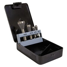 Sealey Slotted Deburring Countersink Drill Bit Set 4 Pieces 90° - CSSET4O