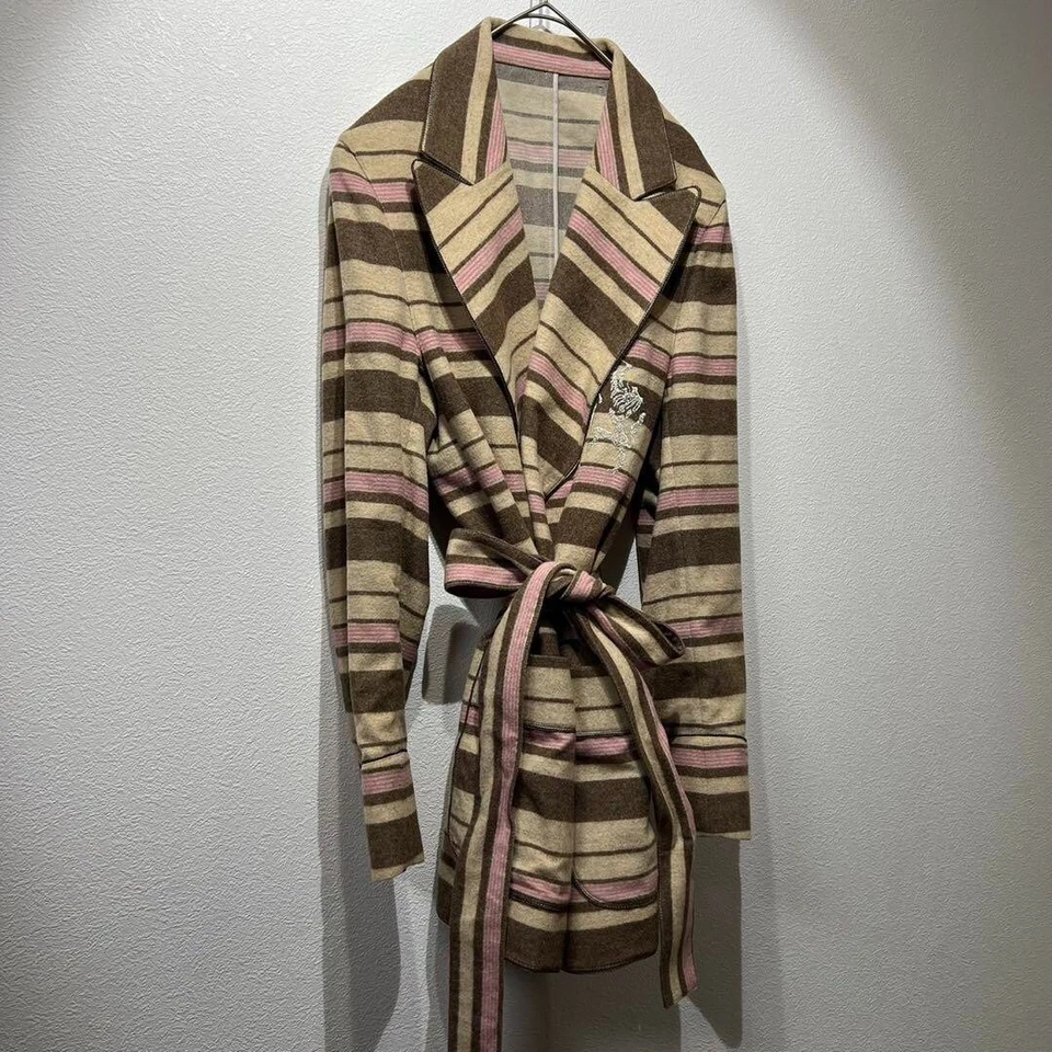 Блейзер Vivienne Westwood мужской в полоску траншея на заказ куртка - Изображение 2 из 4