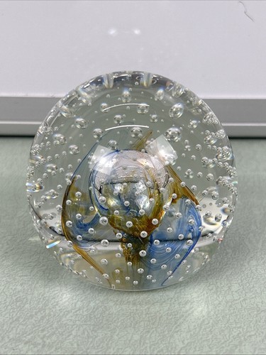 Caithness Reflections 1992 Collectors Club Paperweight Scotland Vintage - Picture 2 of 8