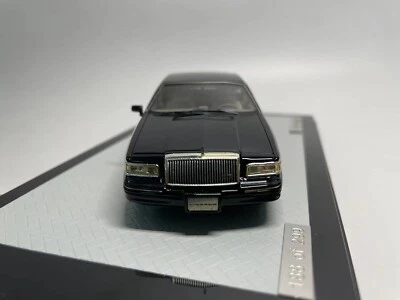 1/43 GIM製 1997 Lincoln TownCar Limousine GLM Lincoln Town 1997 Black 1/43 Scale Resin Model Limited