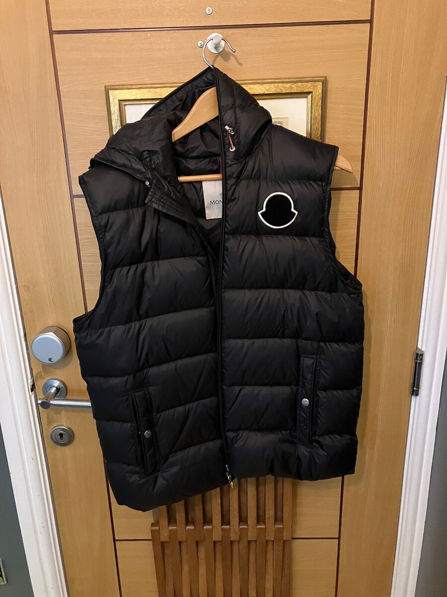 Moncler Vanoise black gilet - Brand new- Large Size (moncler Moncler Vanoise black gilet - Brand new- Large Size (moncler