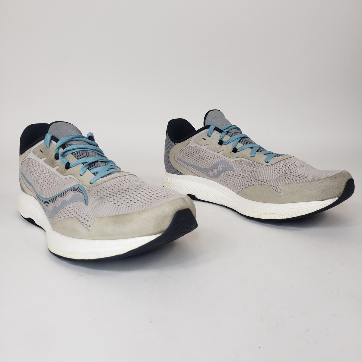 Saucony Mens Freedom 4 S20617-35 Gray Running Shoes Sneakers  display picture 2